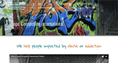 Desktop Screenshot of hope-connection.org